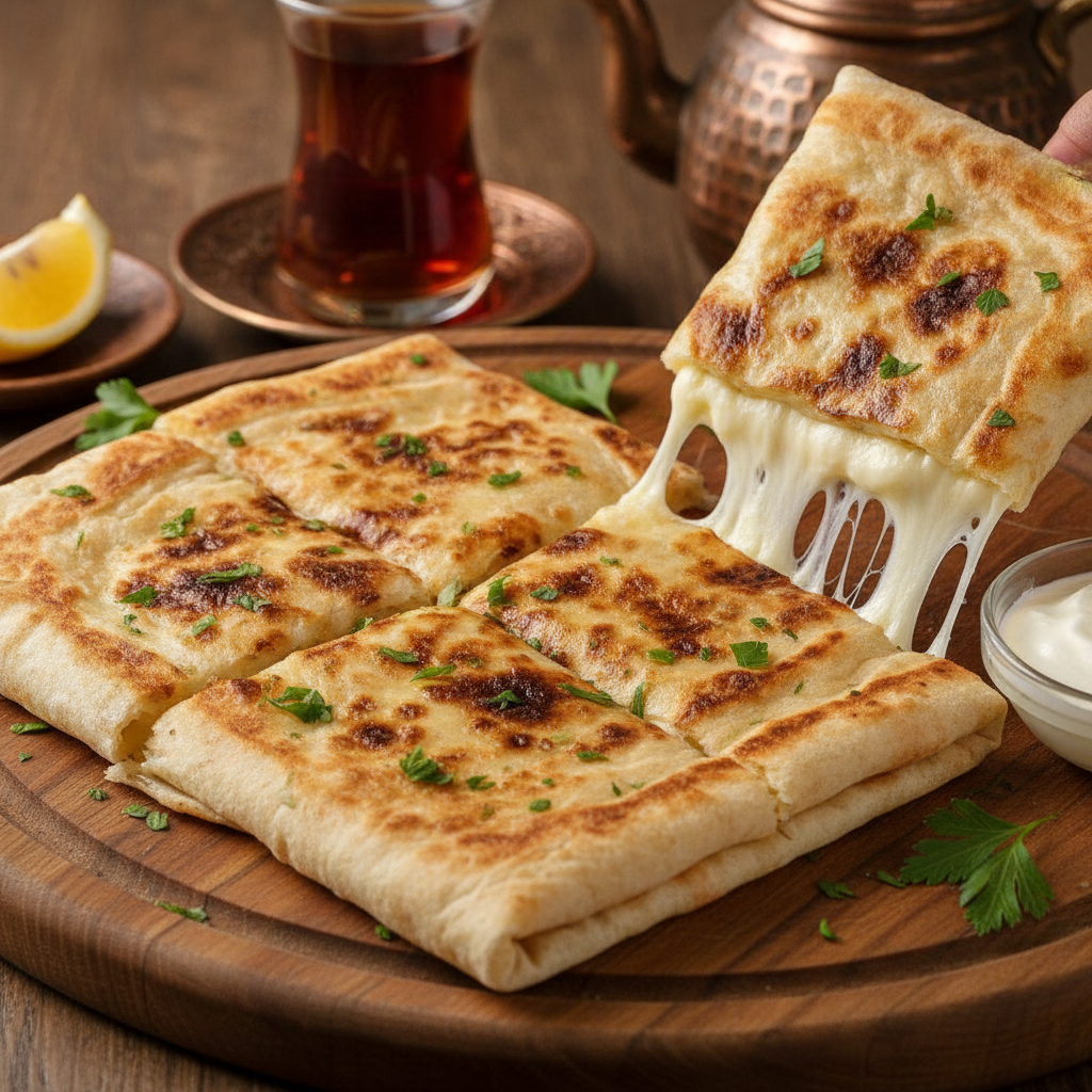 Gozleme with Cheese